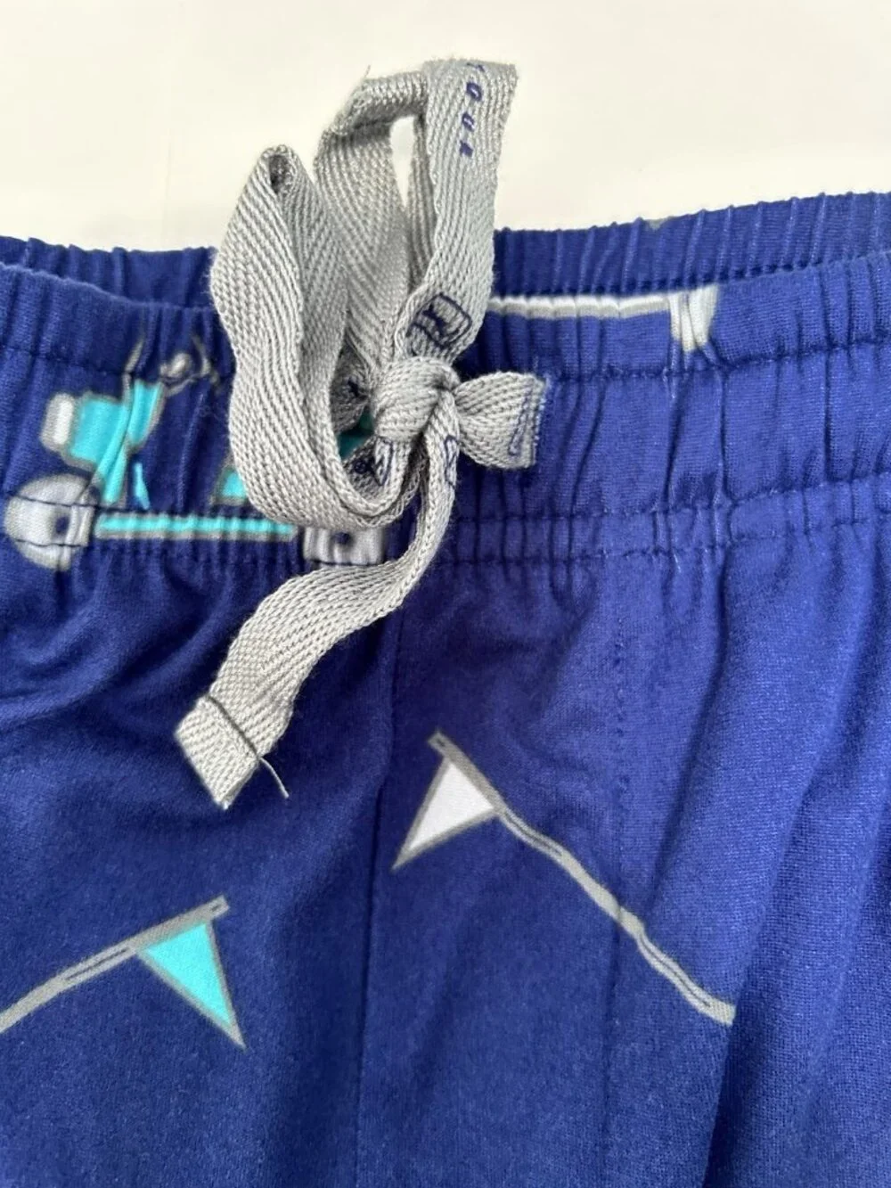 PGA Tour Blue Golf Cart Pajama Pants Lounge Casual Bottoms Mens Size Small New